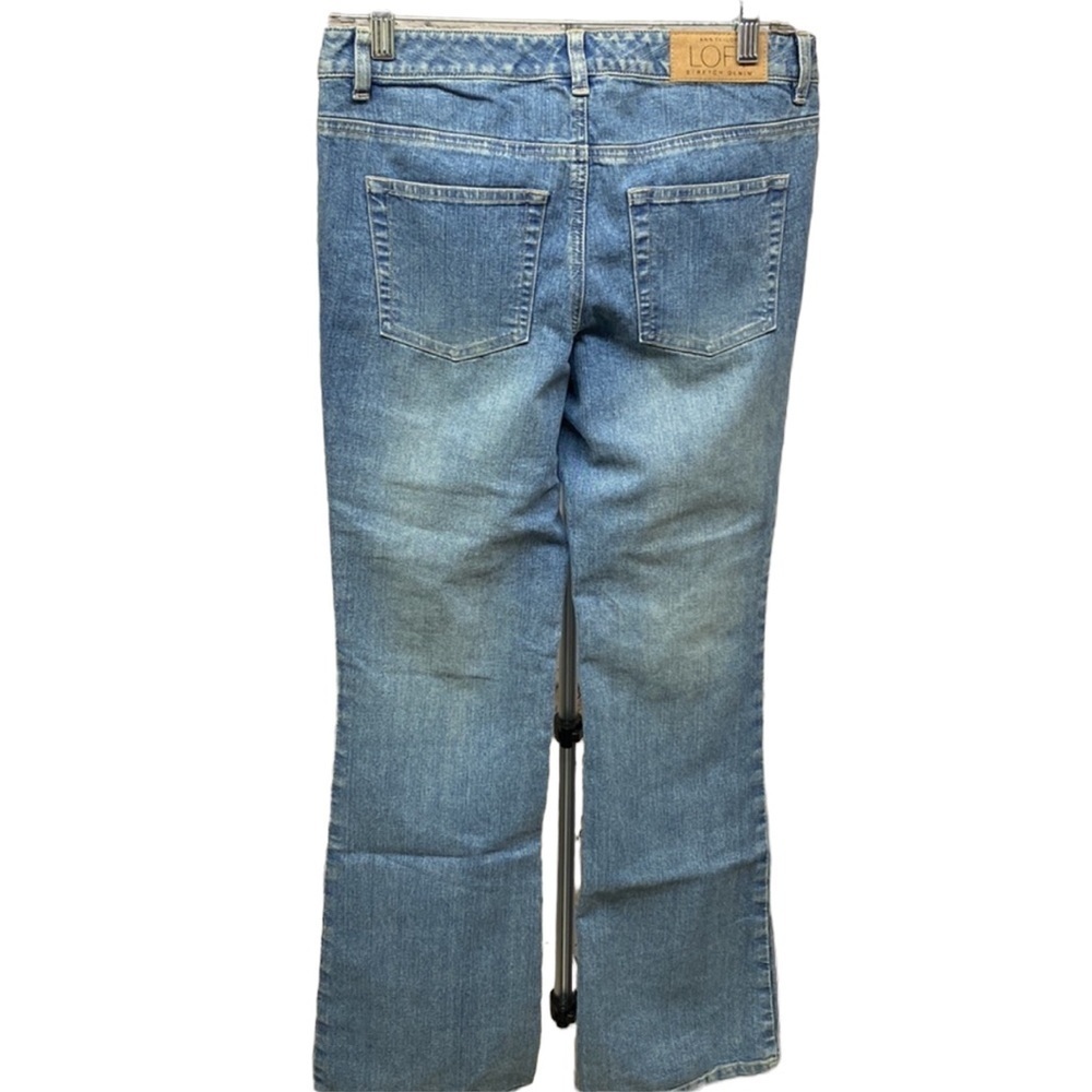 Loft Boot Cut Plain Pocket Jeans